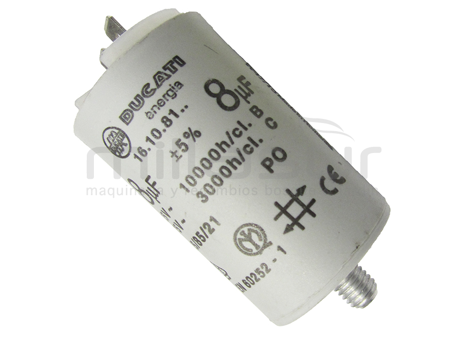 CONDENSER 8 uF | Millasur | Maquinaria y recambios para bosque & jardín